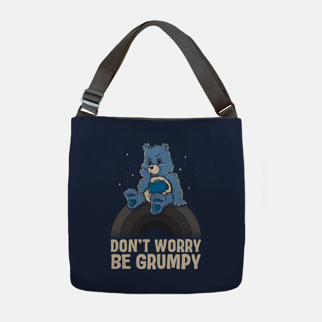 Be Grumpy-None-Adjustable Tote-Bag-turborat14