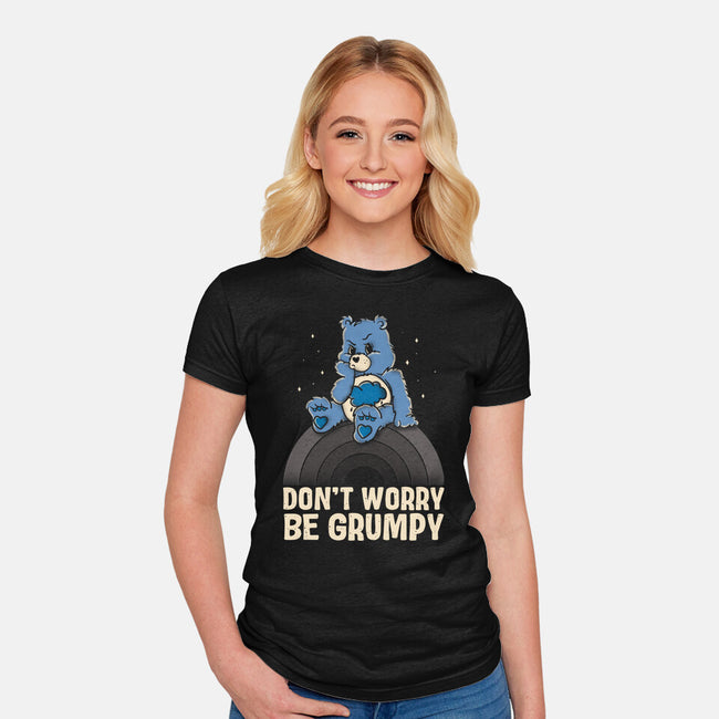 Be Grumpy-Womens-Fitted-Tee-turborat14