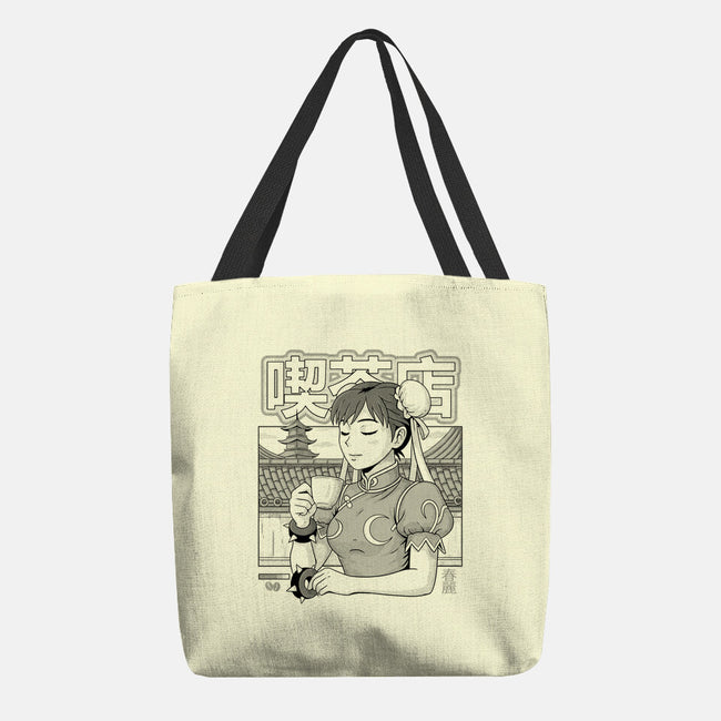 Coffee Fighter-None-Basic Tote-Bag-Eoli Studio
