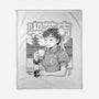 Coffee Fighter-None-Fleece-Blanket-Eoli Studio