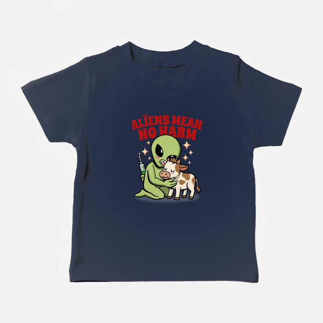 Aliens Mean No Harm-Baby-Basic-Tee-Boggs Nicolas