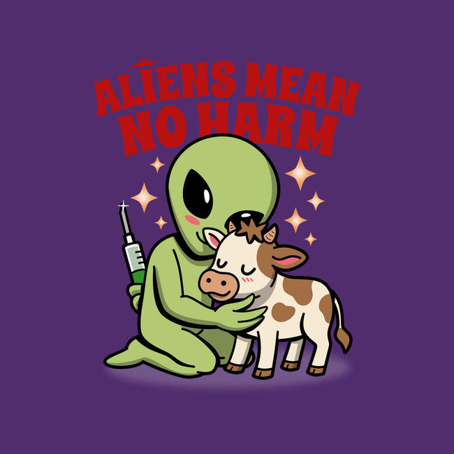 Aliens Mean No Harm-Mens-Basic-Tee-Boggs Nicolas