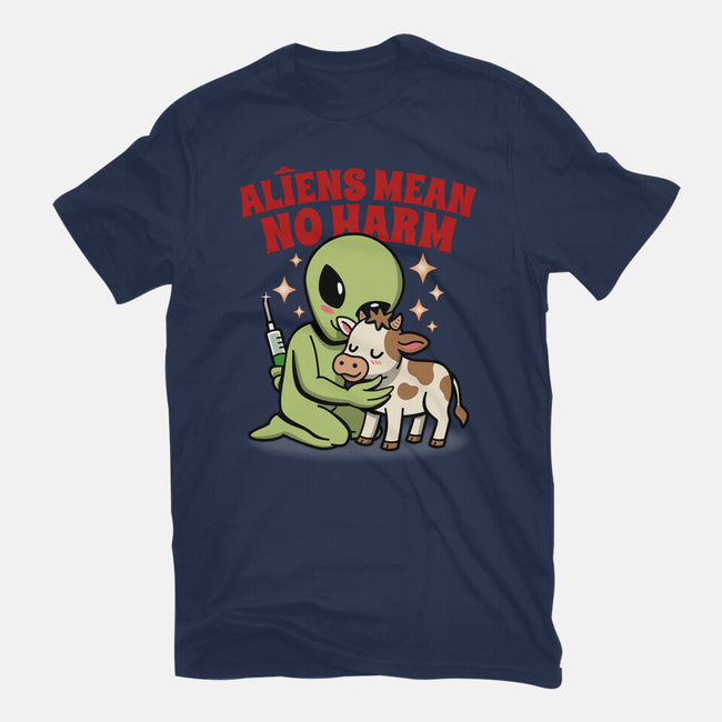 Aliens Mean No Harm-Mens-Basic-Tee-Boggs Nicolas