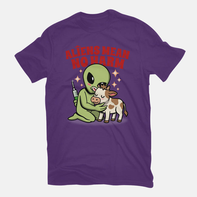 Aliens Mean No Harm-Mens-Basic-Tee-Boggs Nicolas