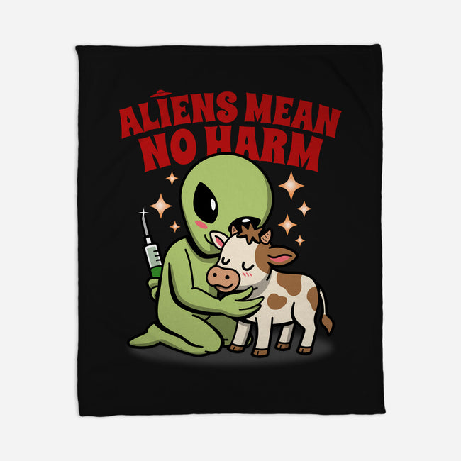 Aliens Mean No Harm-None-Fleece-Blanket-Boggs Nicolas