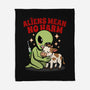 Aliens Mean No Harm-None-Fleece-Blanket-Boggs Nicolas