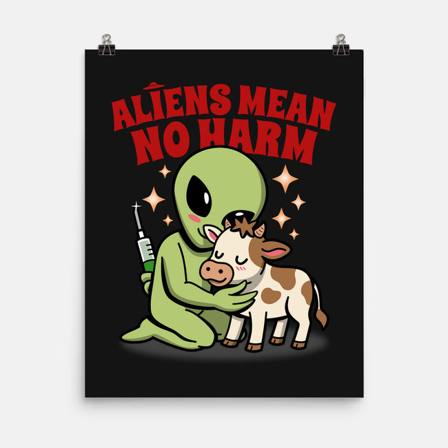 Aliens Mean No Harm-None-Matte-Poster-Boggs Nicolas
