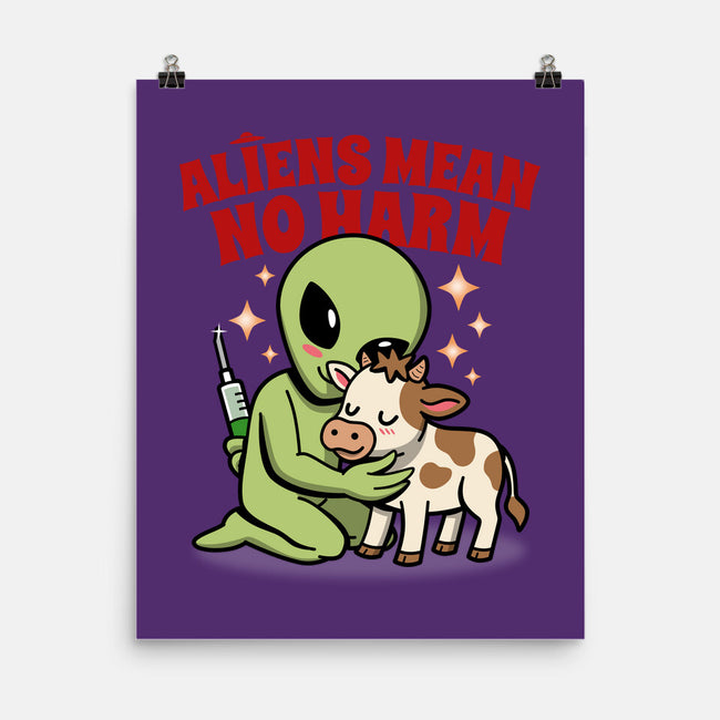 Aliens Mean No Harm-None-Matte-Poster-Boggs Nicolas