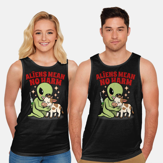 Aliens Mean No Harm-Unisex-Basic-Tank-Boggs Nicolas