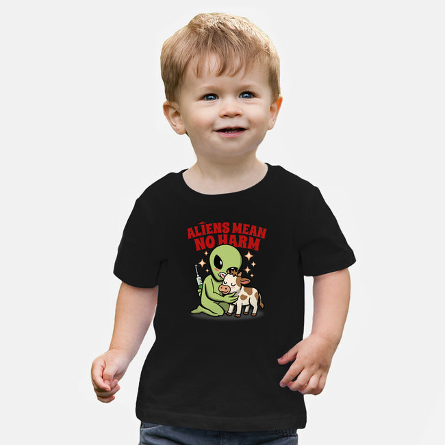 Aliens Mean No Harm-Baby-Basic-Tee-Boggs Nicolas