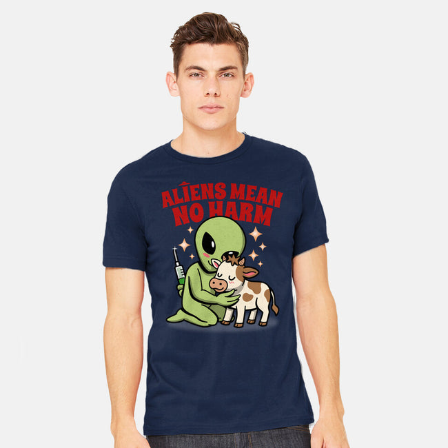 Aliens Mean No Harm-Mens-Heavyweight-Tee-Boggs Nicolas