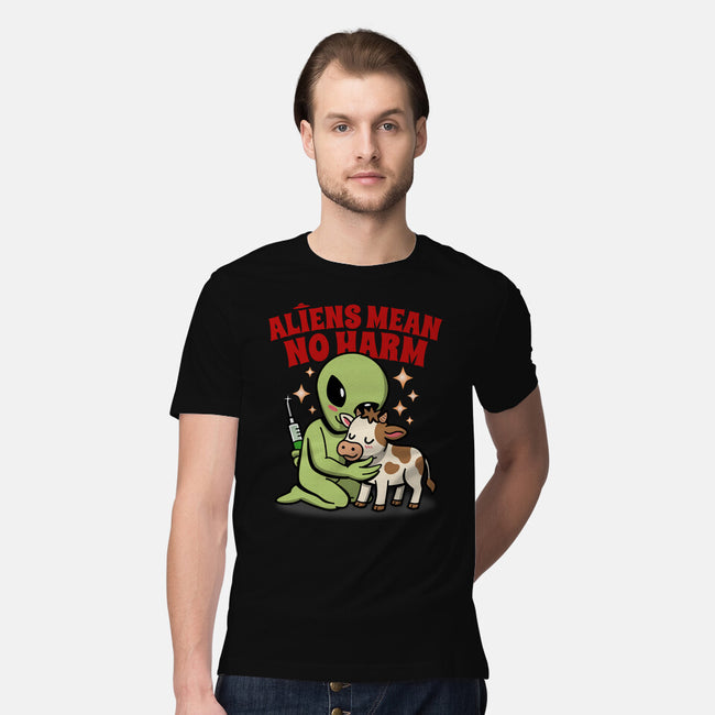 Aliens Mean No Harm-Mens-Premium-Tee-Boggs Nicolas