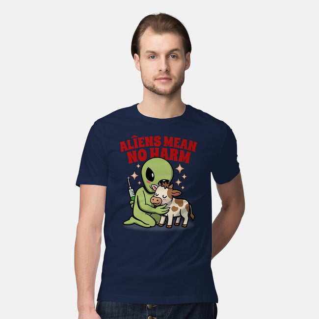 Aliens Mean No Harm-Mens-Premium-Tee-Boggs Nicolas