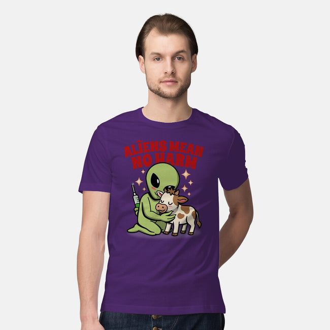 Aliens Mean No Harm-Mens-Premium-Tee-Boggs Nicolas