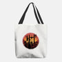 Castle Sunset-None-Basic Tote-Bag-glitchygorilla