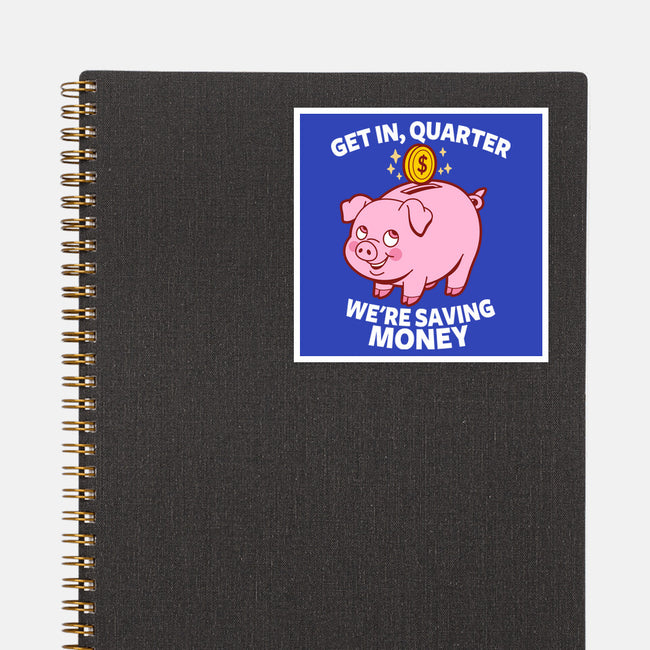 Get In Quarter-None-Glossy-Sticker-Boggs Nicolas