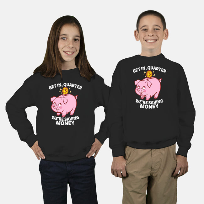 Get In Quarter-Youth-Crew Neck-Sweatshirt-Boggs Nicolas