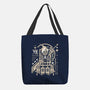 Cloudy With A Chance Of Bones-None-Basic Tote-Bag-BadBox