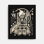 Cloudy With A Chance Of Bones-None-Stretched-Canvas-BadBox