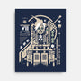 Cloudy With A Chance Of Bones-None-Stretched-Canvas-BadBox