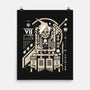 Cloudy With A Chance Of Bones-None-Matte-Poster-BadBox