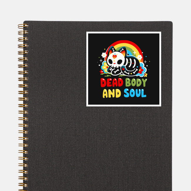 Dead Body And Soul-None-Glossy-Sticker-Vallina84