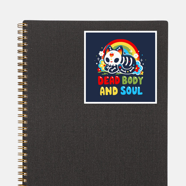 Dead Body And Soul-None-Glossy-Sticker-Vallina84