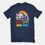 Dead Body And Soul-Womens-Fitted-Tee-Vallina84