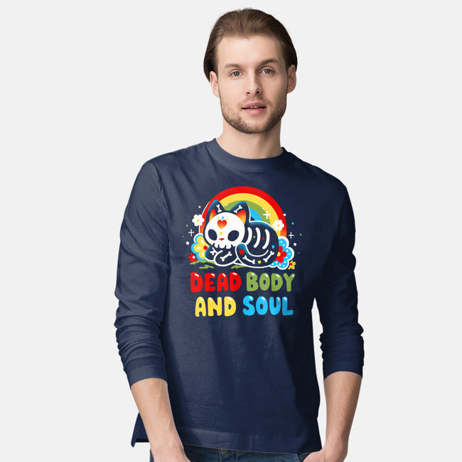 Dead Body And Soul-Mens-Long Sleeved-Tee-Vallina84