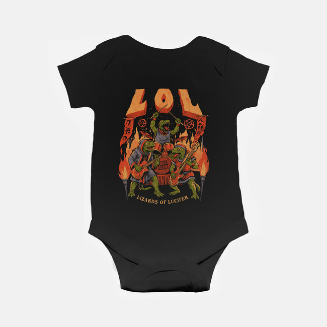 LOL Lizards Of Lucifer-Baby-Basic-Onesie-eduely