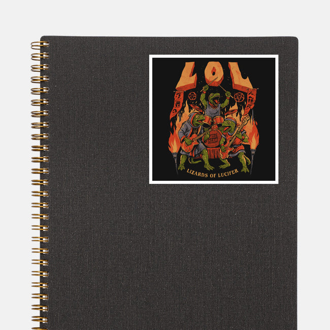 LOL Lizards Of Lucifer-None-Glossy-Sticker-eduely