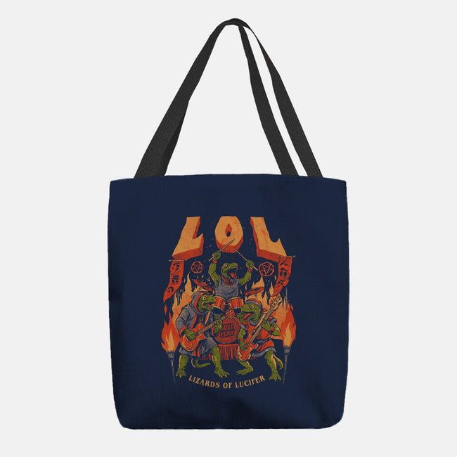 LOL Lizards Of Lucifer-None-Basic Tote-Bag-eduely