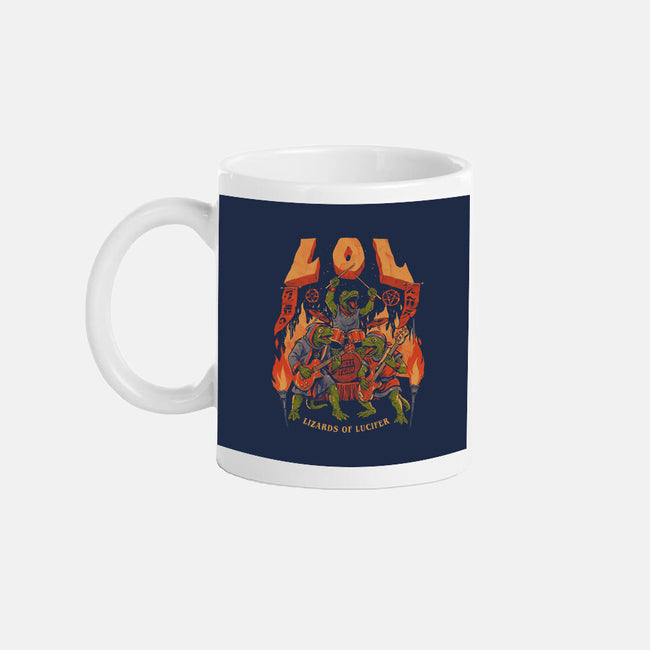 LOL Lizards Of Lucifer-None-Mug-Drinkware-eduely