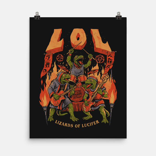 LOL Lizards Of Lucifer-None-Matte-Poster-eduely
