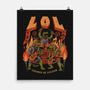 LOL Lizards Of Lucifer-None-Matte-Poster-eduely