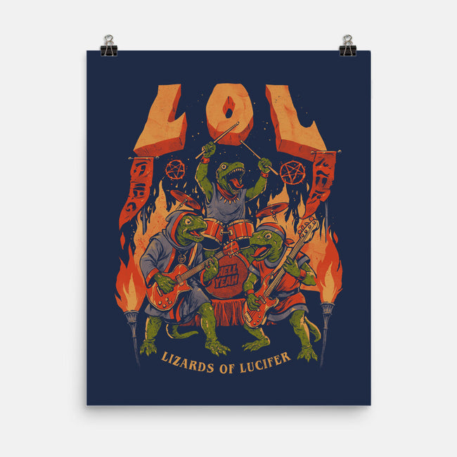 LOL Lizards Of Lucifer-None-Matte-Poster-eduely