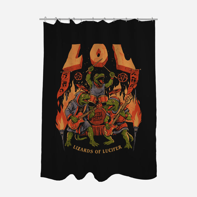 LOL Lizards Of Lucifer-None-Polyester-Shower Curtain-eduely
