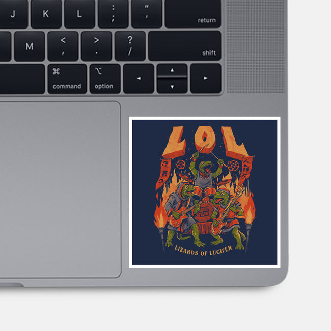 LOL Lizards Of Lucifer-None-Glossy-Sticker-eduely