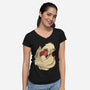 Protection-Womens-V-Neck-Tee-ricolaa