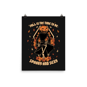 Spooky Fall Pumpkin