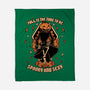 Spooky Fall Pumpkin-None-Fleece-Blanket-Studio Mootant