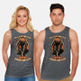 Spooky Fall Pumpkin-Unisex-Basic-Tank-Studio Mootant