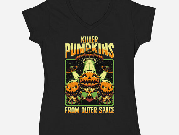 Halloween Pumpkin Space Movie