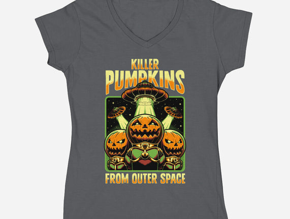 Halloween Pumpkin Space Movie