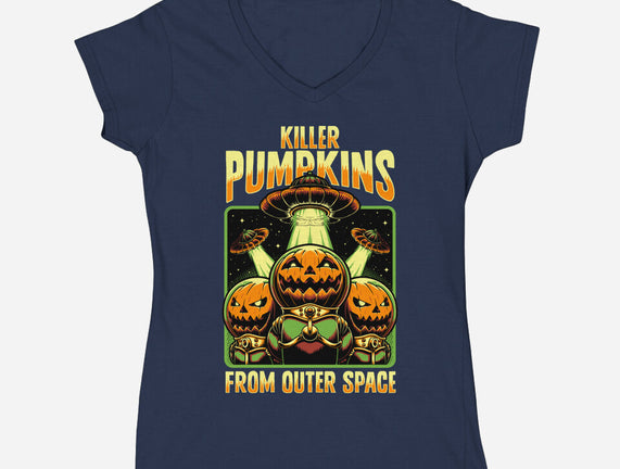Halloween Pumpkin Space Movie