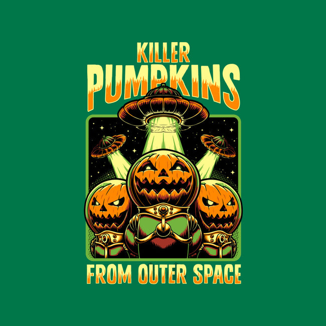 Halloween Pumpkin Space Movie-Mens-Heavyweight-Tee-Studio Mootant