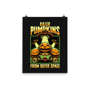 Halloween Pumpkin Space Movie
