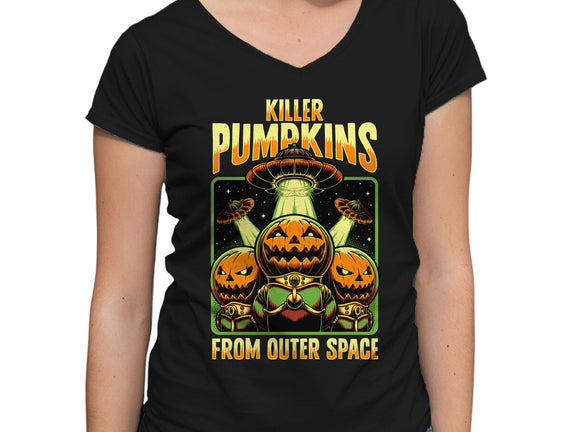 Halloween Pumpkin Space Movie