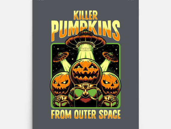 Halloween Pumpkin Space Movie