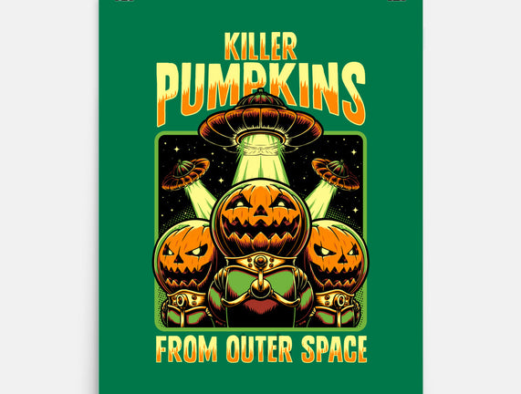 Halloween Pumpkin Space Movie